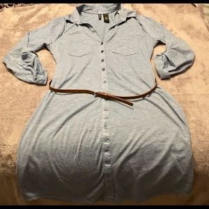 Light Blue/Denim Color Dress